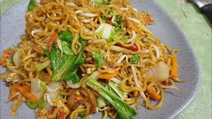 Resep Indomie Goreng Sayuran, Tetap sehat walaupun makan mie ya.????